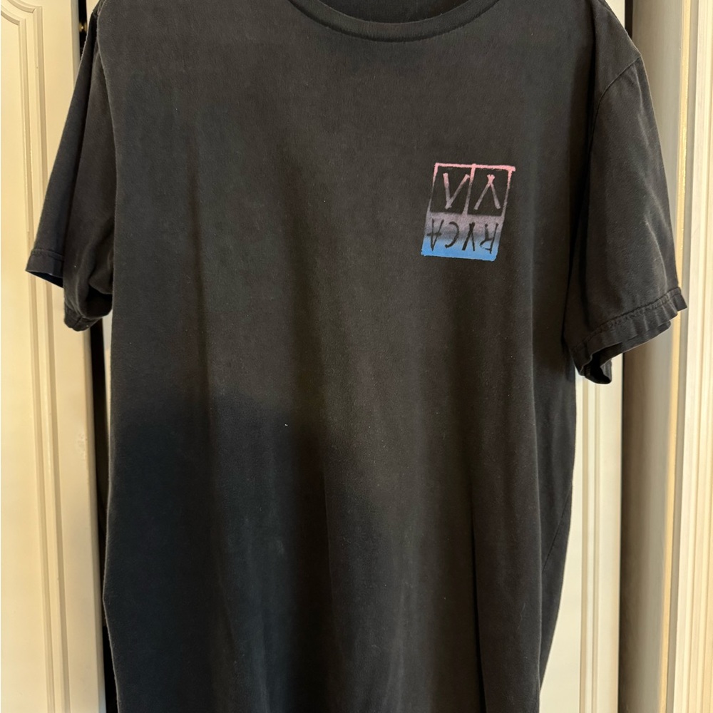RVCA Black Short Sleeve Tee